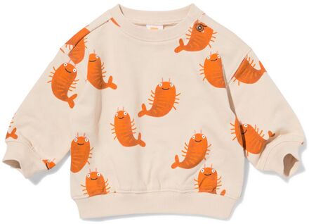 Hema Baby sweater garnalen ecru (ecru) - 98