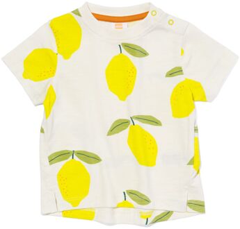 Hema Baby T-shirt Citroenen Gebroken Wit (gebroken wit) - 86
