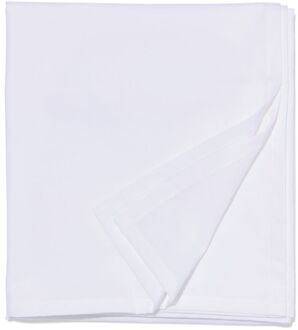 Hema baby wieglaken 80x100 cm wit - set van 2 - 000