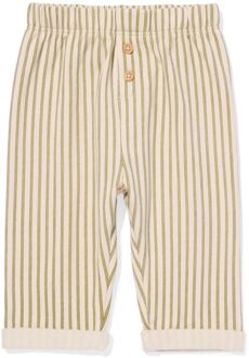Hema Babybroek comfy fit jersey strepen ecru (ecru) - 86