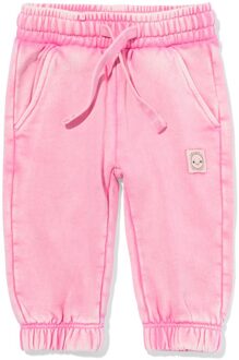 Hema Babybroek comfy fit sweatstof roze (roze) - 86