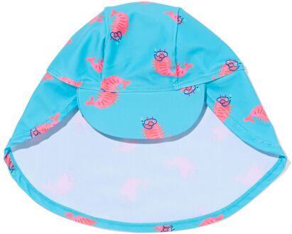 Hema Babyhoed dieren UPF40+ garnalen felblauw (felblauw) - 74/80