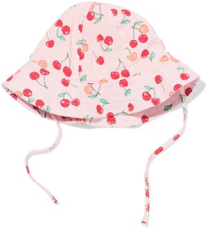 Hema Babyhoed mousseline fruit roze (roze) - 86/92