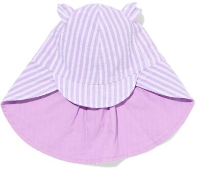Hema Babyhoed seersucker strepen lila (lila) - 74/80
