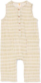 Hema Babyjumpsuit mousseline abstract ecru (ecru) - 80