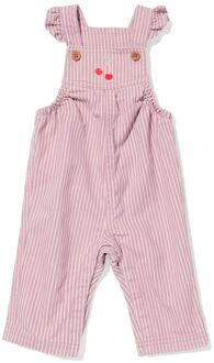 Hema Babyjumpsuit strepen paars (paars) - 80