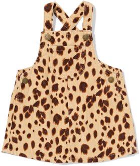 Hema Babyjurk luipaard zand (zand) - 62