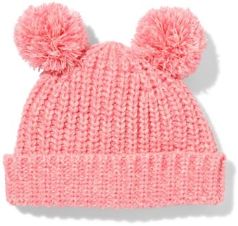 Hema Babymuts pompon roze (roze) - 4-9 m