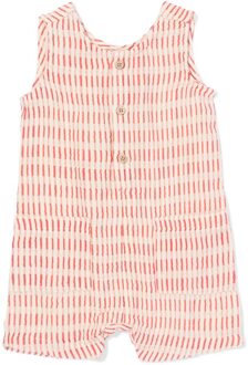 Hema Babyplaysuit mousseline abstract ecru (ecru) - 62