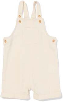 Hema Babyplaysuit mousseline ecru (ecru) - 68