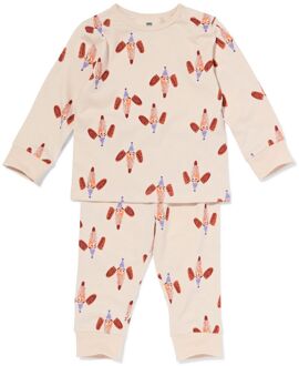 Hema Babypyjama feesthonden gebroken wit (gebroken wit) - 86/92