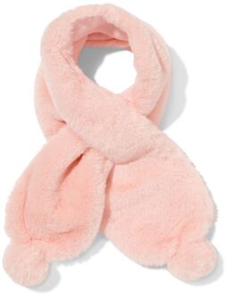 Hema Babysjaal pompon roze