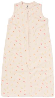 Hema Babyslaapzak met afneembare mouwen katoen 1.0 tog ijsjes gebroken wit (gebroken wit) - 50/62