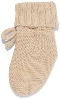 Hema Babysokken gebreid wol beige (beige) - 0-6 m