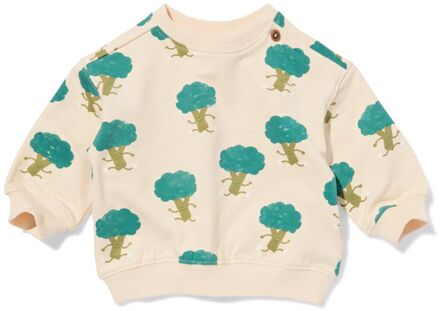 Hema Babysweater broccoli ecru (ecru) - 68