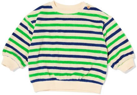 Hema Babytrui badstof strepen ecru (ecru) - 62