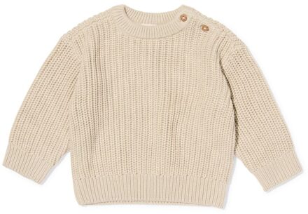 Hema Babytrui grofgebreid zand (zand) - 98