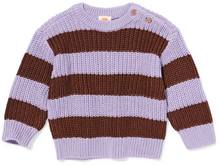 Hema Babytrui strepen paars (paars) - 86