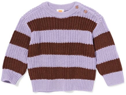 Hema Babytrui strepen paars (paars) - 98
