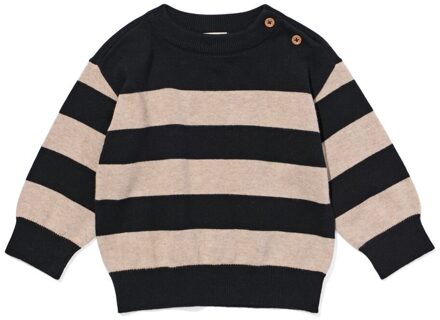 Hema Babytrui strepen zwart (zwart) - 98