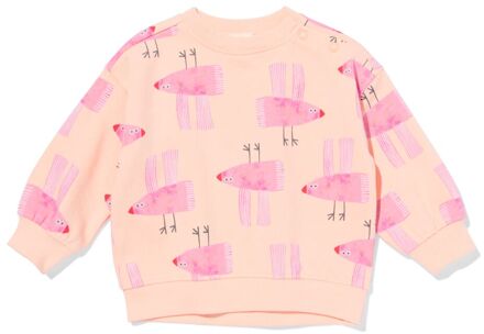 Hema Babytrui vogel zalmroze (zalmroze) - 74