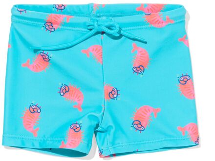 Hema Babyzwembroek garnalen felblauw (felblauw) - 86/92