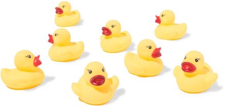 Hema Badeendjes geel - 8 stuks