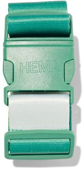 Hema Bagageriem 180x5cm groen met strepen