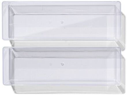 Hema Bakje Transparant M - 2 Stuks (transparant)
