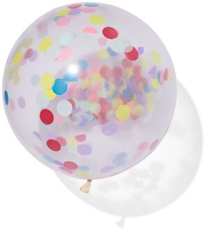 Hema Ballonnen XXL Ø61cm confetti - 2 stuks