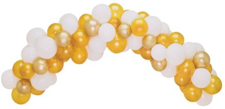 Hema Ballonnenboog 75x23cm 250cm wit-goud (goud)