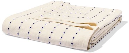 Hema Bedsprei 230x250cm strepen (ecru)