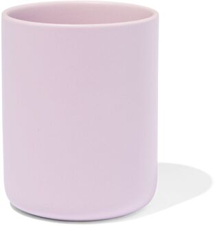 Hema Beker mat aardewerk lila Ø8x10 (lila)