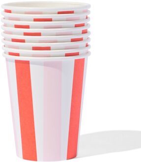 Hema Bekers roze 8 stuks