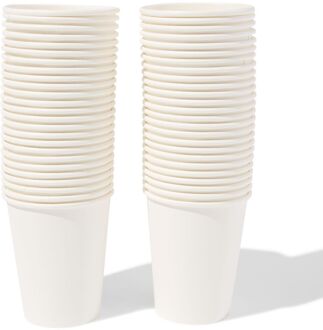 Hema Bekers wit - 50 stuks