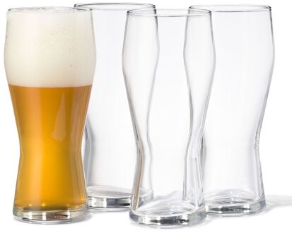 Hema Bierglazen 400ml - 4 stuks