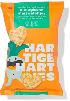 Hema Bio maïswafeltjes wortel-tomaat 30g