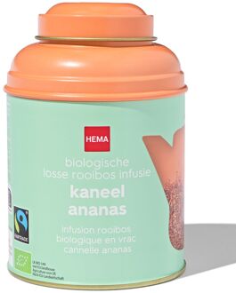 Hema Bio rooibos kaneel-ananas 75gr in blik