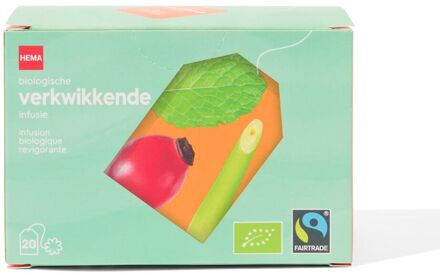 Hema Biologische infusie rozenbottel, munt en citroengras - 20 stuks