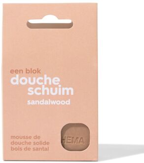 Hema Blok doucheschuim sandalwood 65g