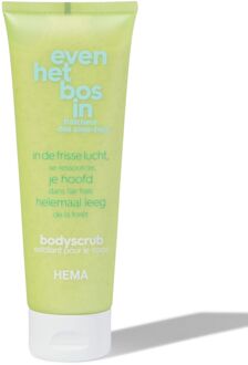 Hema Bodyscrub even het bos in 125ml
