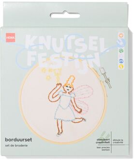 Hema Borduurset 13x13cm fee