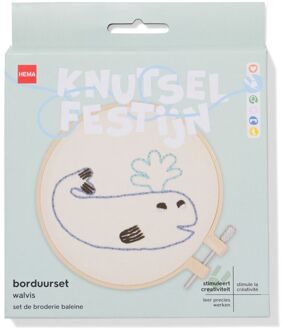 Hema Borduurset walvis