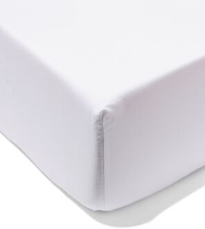 Hema Boxspring hoeslaken 90x200cm hotel katoen percal wit (wit)