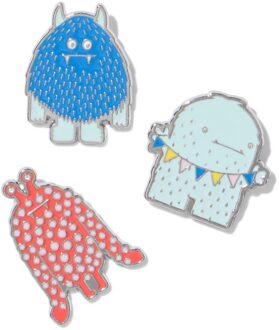 Hema Broche monsters - 3 stuks