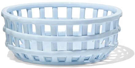 Hema Broodmand 25x25x10cm keramiek lichtblauw