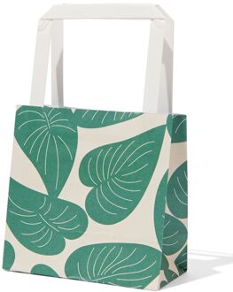 Hema Cadeautasjes papier 13x13x7 bladeren - 6 stuks