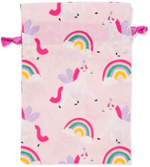 Hema Cadeauzakje 21x14cm katoen eenhoorn