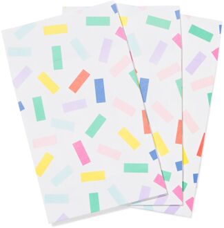 Hema Cadeauzakjes S confetti - 3 stuks