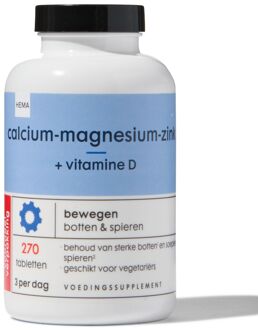 Hema Calcium-magnesium-zink + Vitamine D - 270 Stuks